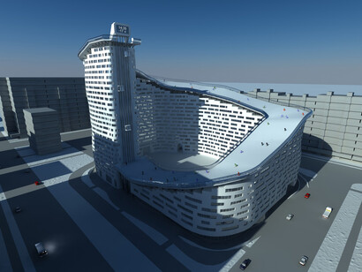 Dom Slalom, vista serale