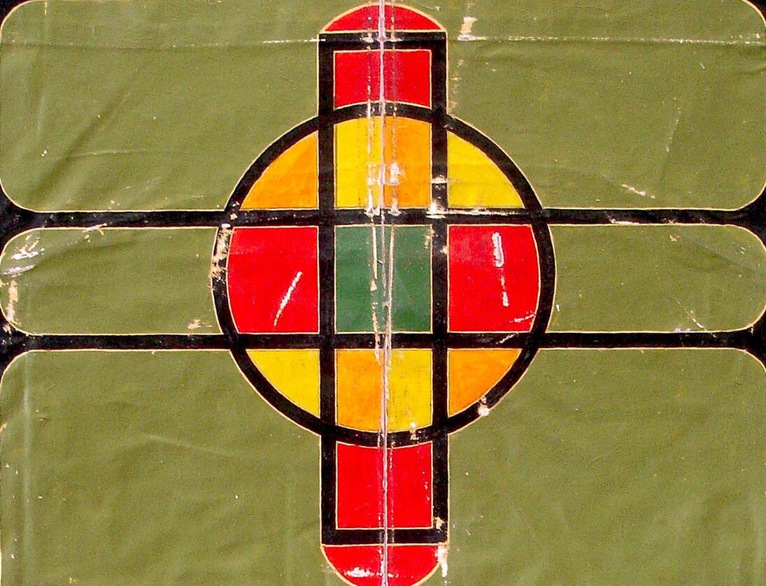 Tim Ellis, United in Different Guises CCIX (detail), 2014, Acrylic, varnish, cotton, and bulldog clips, 76 x 45 cm