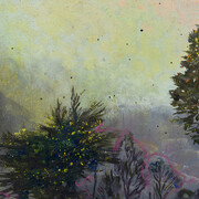 Elizabeth Magill, I’ve never felt magic, crazy as this (detail), 2026. Courtesy of Kerlin Gallery