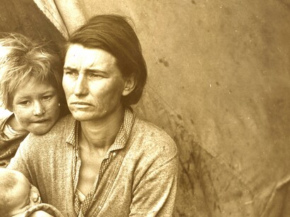 Los duros años treinta fotografiados por Dorothea Lang