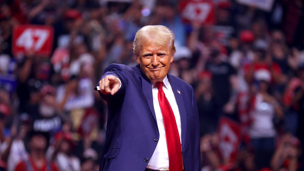 Amid the swirling emotions of the 2024 campaign, Trump's grin embodies the complex mix of hope and fear that defines this election season