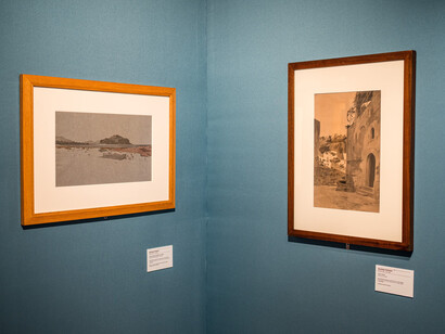 Stanislao Pointeau, a Tuscan Macchiaiolo of French descent, exhibition view. Courtesy of Gallerie degli Uffizi