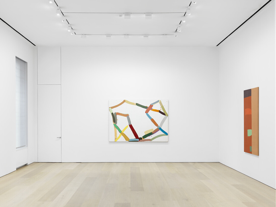 Al Taylor. Early Paintings, Exhibition view. Courtesy of David Zwirner