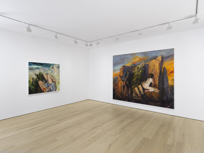 Yu Hong, Islands of the Mind, exhibition view. Courtesy of Lisson Gallery
