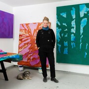 Aili Schmeltz, Studio Portrait. Courtesy of Johansson Projects