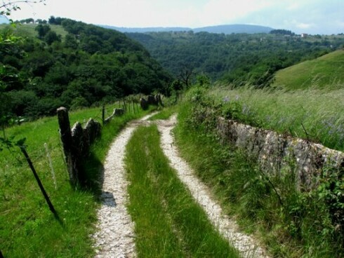 Paesaggio in Val Sorda