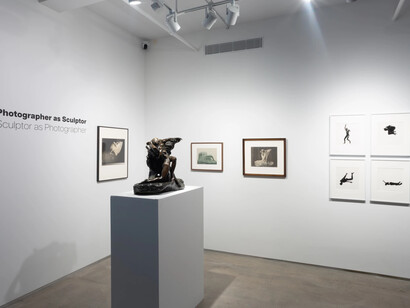 Various artists, Photographer as sculptor, sculptor as photographer, exhibition view. Courtesy of Bruce Silverstein Gallery