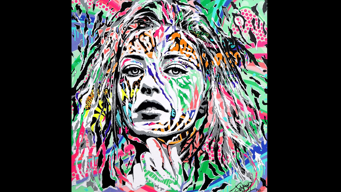 Street Art. Courtesy of Galerie Artima