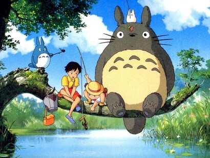 Immagine tratta da "Il mio vicino Totoro", un film d'animazione del 1988 scritto e diretto da Hayao Miyazaki, prodotto dallo Studio Ghibli