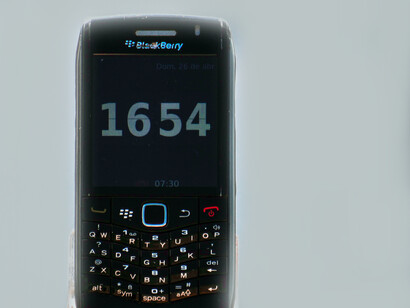 An iconic Blackberry from the past, now obsolete everywhere