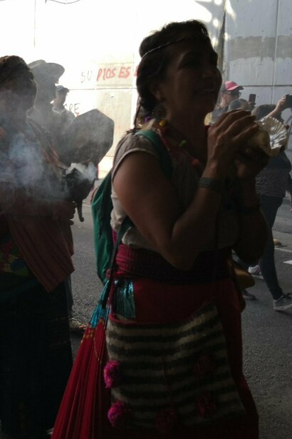 Marcha del dos de octubre de 2019, en conmemoración de la masacre de Tlatelolco, Ciudad de México