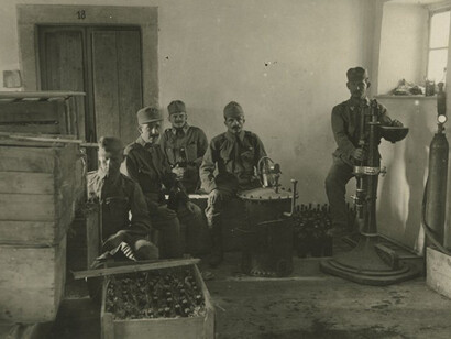 L'imbottigliamento del vino