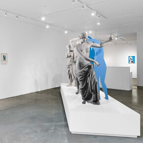 Exhibition view, Luciana Pinchiero, Bad Posture, 2023. Courtesy of Praxis