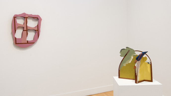 Christian Maychack, Split states, Installation view