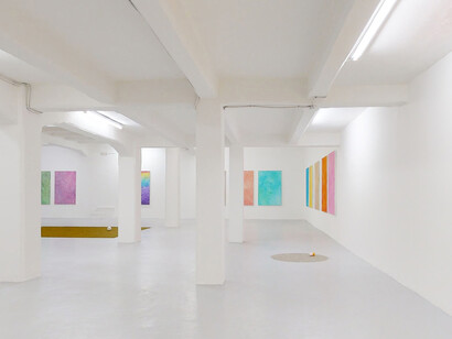 Installation view, Stefan Milosavljevic @ The Flat – Massimo Carasi, Milano
