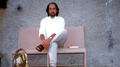 L'artista Gaspare Bernardi