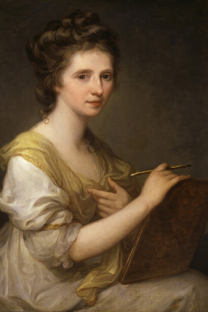 Angelica Kauffmann, oil on canvas, c. 1770-1775, National Portrait Gallery © National Portrait Gallery, London
