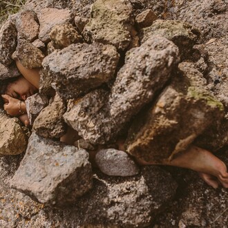 Nathalie Mba Bikoro. The Burial. 2015. Norogachi, Mexico. Photo: Luis Lujaàn