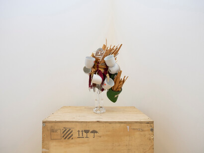 Pascale Martine Tayou, Knockout! Ausstellungsansicht. Mit freundlicher genehmigung der Pinacoteca