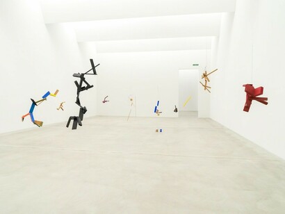Joel Shapiro, Exhibition view. Courtesy of Kunstmuseum Winterthur