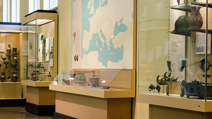 Etruscan Italy Gallery. Courtesy of Penn Museum