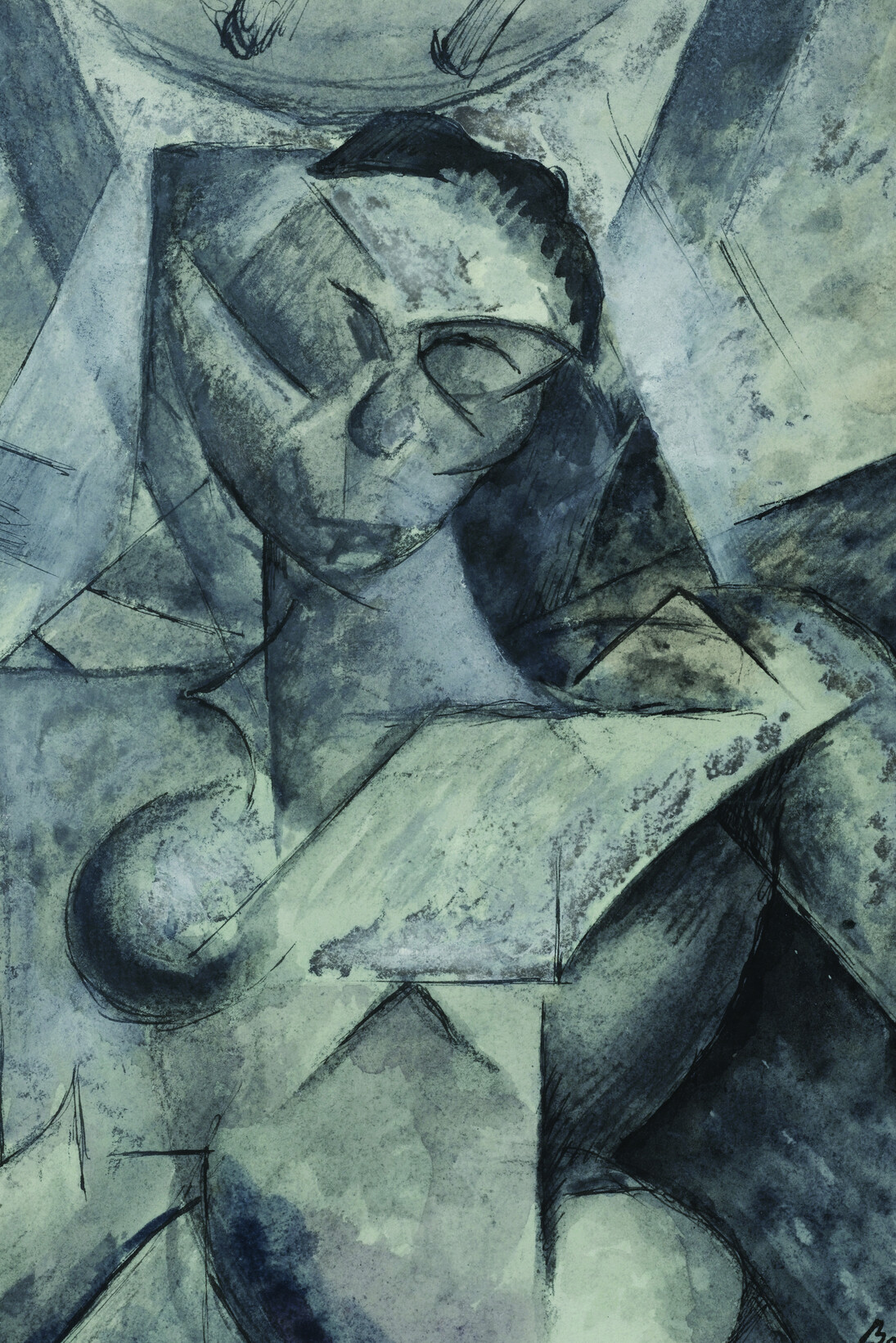 Umberto Boccioni 
Studio di figura, 1914, Milano, 
Civico Gabinetto Disegni Castello Sforzesco

