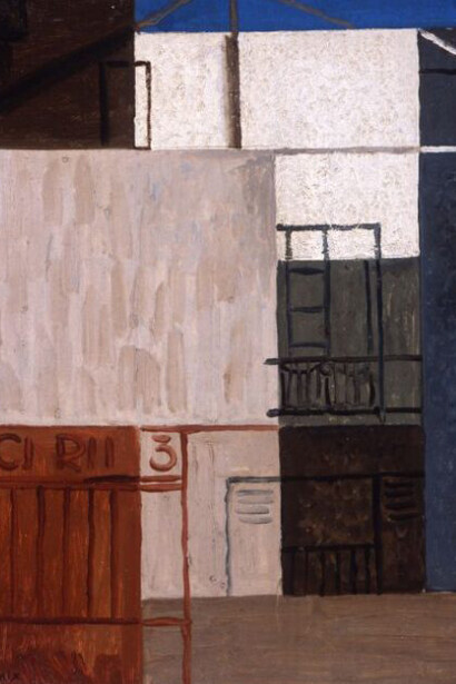 Pierre Daura, Untitled (PICI RII 3) (detail), 1929. Courtesy of Schneider Museum of Art