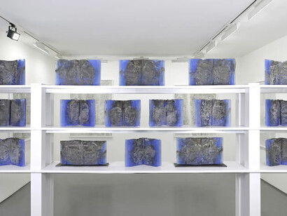 Pascal Convert, exhibition view. Courtesy of Galerie Christophe Gaillard