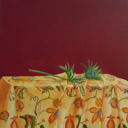 Thistle by Deborah Cumming, 79 cm x 79 cm 