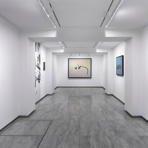 Jean Degottex, Au-delà du signe (1957-1964), exhibition view. Courtesy of Kamel Mennour Gallery
