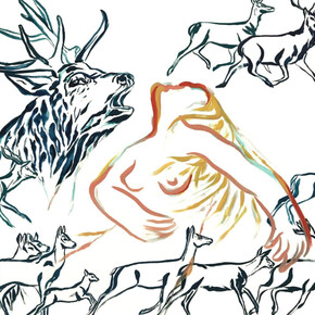 En Plein Coeur. Courtesy of Galerie Dumonteil
