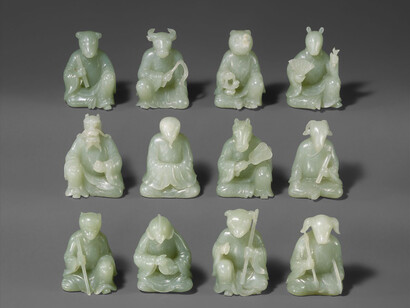 Twelve Animals of the Chinese Zodiac
18th–19th century
China