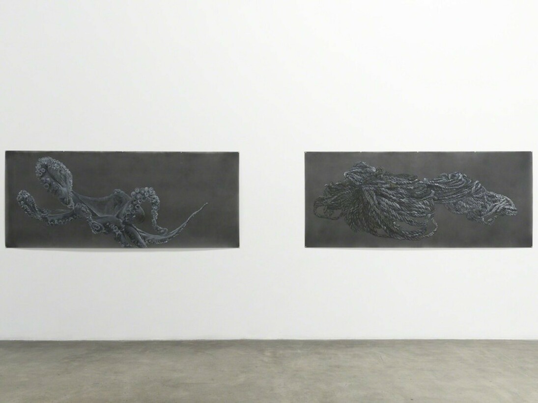 Lynn Hanson's Wrack & Bramble, Exhibition view. Courtesy of Lora Schlesinger Gallery