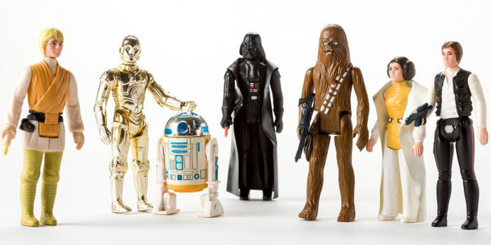 Toys of the ‘50s, ‘60s and ‘70s. Courtesy of VHS