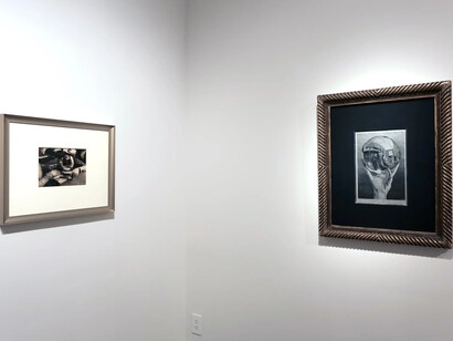 Between order and chaos: André Kertész and M. C. Escher, exhibition view. Courtesy of Bruce Silverstein Gallery