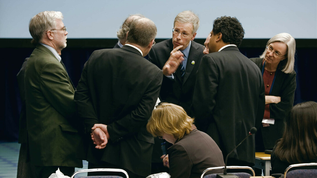 Joel Sternfeld, Stéphane Dion, minister of the environment, Canada, 2005 (negatives), printed 2021. Courtesy of Georgia Museum of Art