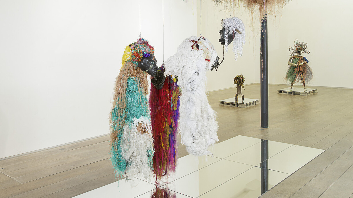 Terrence Musekiwa, Notions of time, exhibition view. Courtesy of Eric Dupont Gallery