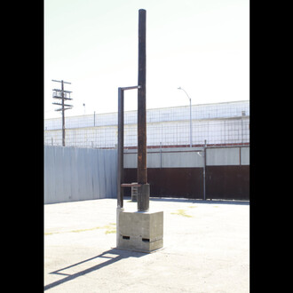 Oscar Tuazon, It is Hard to Stop, photo by Oscar Tuazon. Courtesy of Kunst Museum Winterthur