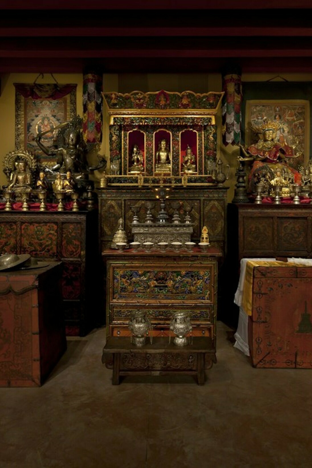 Sacred Spaces, Exhibition view. Courtesy of The Rubin Museum