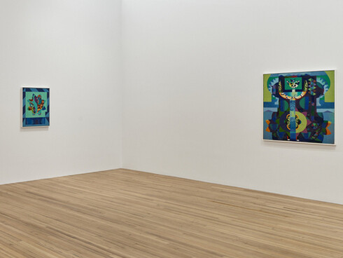 Eileen Agar, Leaves of the world, exhibition view. Courtesy of Andrew Kreps Gallery