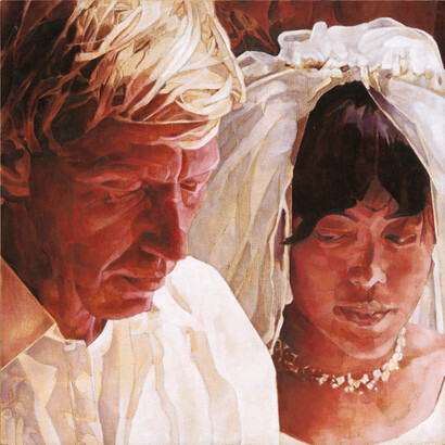 Yossi Mark, Doubt, 2014, oil on canvas, 42 x 42 cm