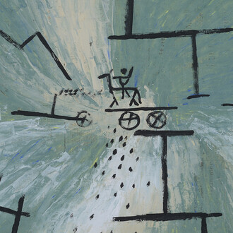 Paul Klee, Regina nella tempesta (dettaglio), 1938. Cortesia di MuseoCity