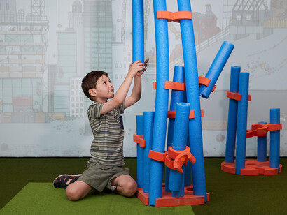 How cities work, exhibition view. Courtesy of Museums of History NSW