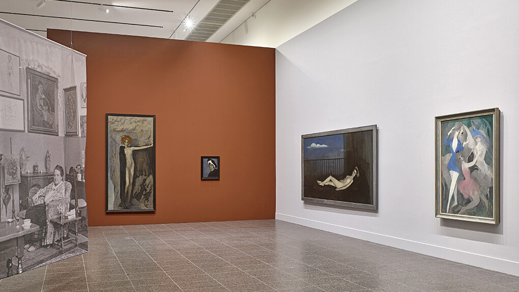 Various artists, Queer modernism. 1900 to 1950, exhibition view. Courtesy of Kunstsammlung Nordrhein-Westfalen