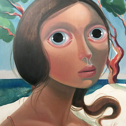 Here Versus There. Courtesy of Lyle O. Reitzel Gallery