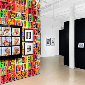 Various artists, Becoming Marilyn, exhibition view. Courtesy of Staley-Wise Gallery