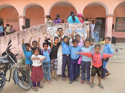 Food for All program conducted by IIT Patna Bhaktivedanta Club, India