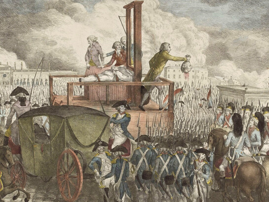 Exécution de Louis Capet XVIe du nom, le 21 janvier 1793