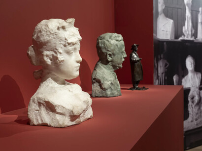 Paul Troubetzkoy, Sculpteur (1866 -1938), vue d'exposition. Avec l'aimable autorisation du Musée d'Orsay