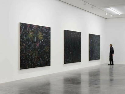 Julie Mehretu, A transcore of the radical imaginatory, exhibition view. Courtesy of MCA